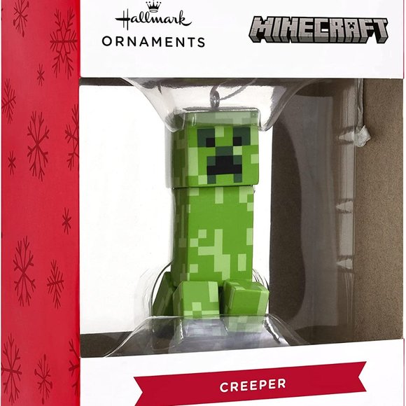 Hallmark Christmas Minecraft Creeper Ornament - Picture 1 of 5